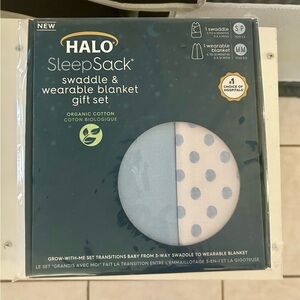 New Halo SleepSack Swaddle & Blanket Set 💙